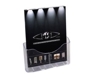 Portadepliant da banco 1 tasca A4,24 x 28 x 10 cm - 13410