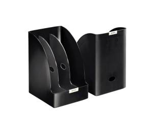 Portariviste Plus Jumbo 24 x 31 x 21 cm nero - 11603