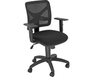 Seduta operativa Pentagon Y10 PNBE con braccioli regolabili nero - 12258