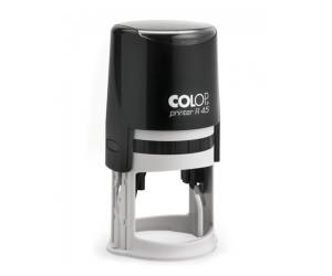 Timbro diametro 45 mm 5 righe personalizzabile autoinchiostrante - 12731