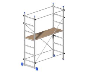 Trabattello Superminio 158 x 80 x 220 cm alluminio - 13159