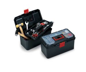 Valigetta portautensili ToolCase 16,40 x 21 x 17,5 cm PPL nero - 13130