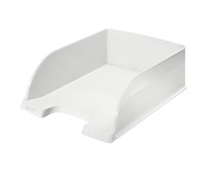 Vaschetta portacorrispondenza Plus Jumbo 25,5 x 10,3 x 36 cm bianco - 11637