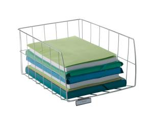 Vaschetta portacorrispondenza alta capacita 29 x 37 x 18,5 cm metallo - 11615