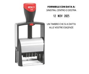 Timbro Datario Classic Line - autoinchiostrante - 37 x 58 mm - 7 righe - Colop - 2660 - 9004362516408 - DMwebShop