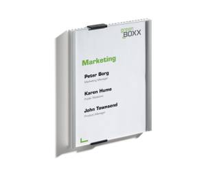 Targa per porte-pareti Info Sign - 14,9 x 21,1 cm - Durable - 4803-23 - 4005546400051 - DMwebShop