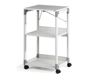 Carrello System - 50,8 x 43,2 x 88,2 cm - 3 ripiani - con ruote - per videoproiettore - grigio - Durable - 3701-10 - 4005546301860 - DMwebShop