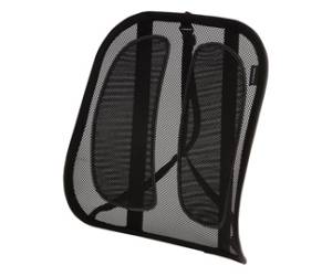 Supporto schiena Office Suites - 50 x 45 x 20 cm - in tessuto a rete - nero - Fellowes - 9191301 - 43859600434 - DMwebShop