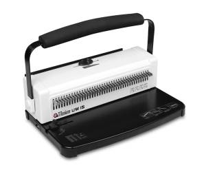 Rilegatrice - manuale - dorso metallico 34 anelli 3:1 - Titanium - UW15 - 8025133034229 - DMwebShop