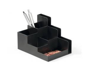 Portaoggetti da scrivania Optimo - 16,2 x 11,8 x 11 cm - nero - Durable - 1701588058 - 4005546108131 - DMwebShop