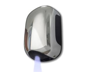 Asciugamani automatico a sensori Mini Zefiro 23,8 x 15,6 x 9,9 cm 900 W ABS cromato Medial 704391 - 17541