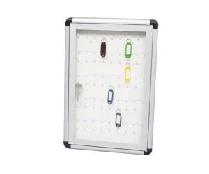 Bacheca murale portachiavi 30 x 45 cm 45 posti chiave - 16535