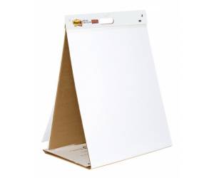 Blocco Lavagna da tavolo Super Sticky autoportante 563R 58,4 x 50,8 cm bianco 20 fogli in carta riciclata - 13524