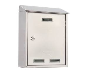 Cassetta postale Elios Steel 35 x 45 x 15 cm acciaio inox - 16319
