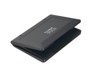 Cuscinetto 9052 per timbri in gomma 7 x 11 cm nero - 15561