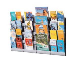 Espositore da parete Maxi System 4 tasche - A4,13459