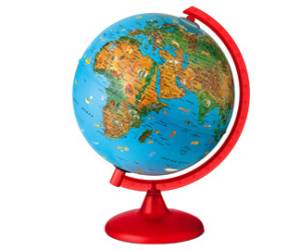 Globo geografico illuminato Zoo Globe diametro 26 cm - 13605