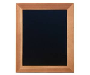 Lavagna Woody teak 20 x 24 cm - 13481