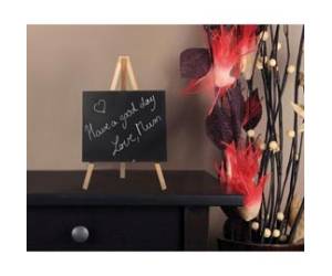 Mini Lavagna con cavalletto 24,4 x 15 cm faggio - 13550