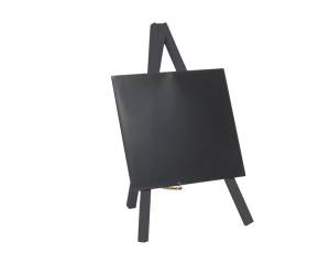 Mini Lavagna con cavalletto nero 24,4 x 15 cm nero - 13547