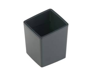 Mini cestino Coffee Point 10x7,9x7,9 cm ABS nero - 15239