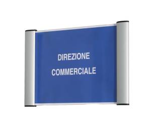 Porta targa appendibile Wall Sign A5,15 x 21 cm - 13582