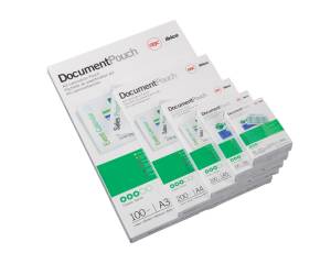 Pouches retro adesivo A3,303 x 426 mm 2 x125 micron peel n stick scatola 100 pezzi - 16185