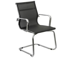 Seduta visitatore Pollux space PXV con braccioli inclusi nero - 17390