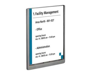 Targa per porte pareti Click Sign 21 x 29,7 cm - A4,13602