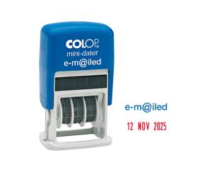 Timbro Mini Dater S160 L1 Datario EM ILED 4 mm autoinchiostrante - 13756