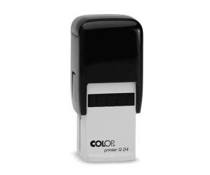 Timbro Printer Q 24,24x24 mm 6 righe quadrato autoinchiostrante - 15261