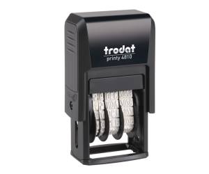 Timbro Printy Dater Eco 4810 Datario 3,8 mm autoinchiostrante - 13744