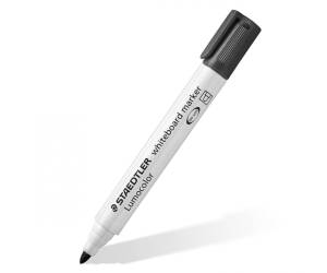 Pennarelli Lumocolor whiteboard 351 - punta tonda - tratto 2 mm - nero - Staedtler - 351-9 - 4007817328859 - DMwebShop
