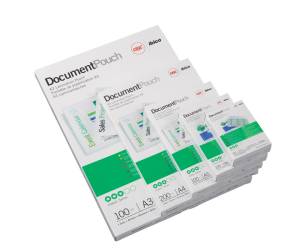 Pouches - carta credito - 54 x 86 mm - 2 x 125 micron - conf. 100 pezzi - GBC - 3740300 - 33816028616 - DMwebShop