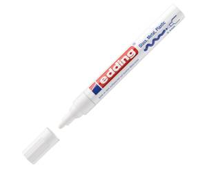 Marcatore permanente a vernice 750 - punta 2 - 4 mm - bianco - Edding - E-750 049 - 4004764953172 - DMwebShop