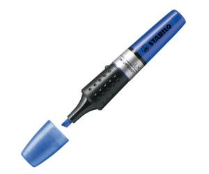 Evidenziatore Luminator - punta a scalpello - tratto da 2 - 5 mm - blu - Stabilo - 71/41 - 4006381147101 - DMwebShop