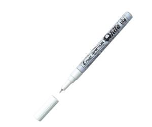 Marcatore a vernice Super Color - punta extra fine - 1 mm - bianco - Pilot - 002725 - 4902505087974 - DMwebShop