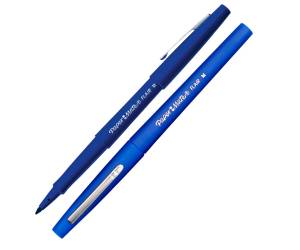 Pennarello Flair Nylon punta feltro - punta 1,1 mm - blu - conf. 12 pezzi - Papermate - S0191013 - 8008285095140 - DMwebShop