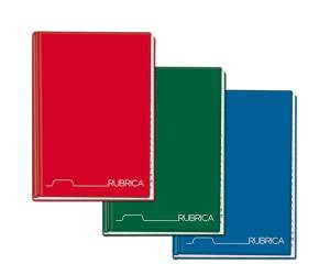 Rubrica cartonato - 1 rigo - A5 - 96 fogli - Blasetti - 1372 - 8007758011519 - DMwebShop