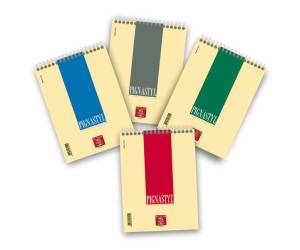 Blocco conf. 10 pezzi - Pignastyl spiralato - 5 mm - A5 - 80 gr - 60 fogli - Pigna - 02156275M - 8005235079458 - DMwebShop