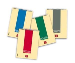 Blocco conf. 10 pezzi - Pignastyl spiralato - 1 rigo - A4 - 80 gr - 60 fogli - Pigna - 02156281R - 8005235079472 - DMwebShop