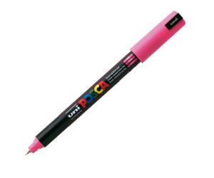 Marcatore a base d'acqua Uni Posca Pen PC1M - punta extra fine - 0,7 mm - rosa - Uni Mitsubishi - M PC1MR RA - 4902778089842 - DMwebShop