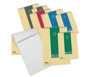 Blocco styl spiralato A5,150 x 210 mm 80 gr 60 fogli 1 rigo - 4973