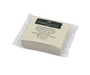 Gomma pane 36x36x10 mm bianca quadrangolare Faber Castell - 4579