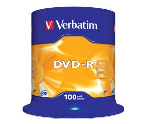 Scatola 100 DVD R serigrafato 4,7Gb - 7022