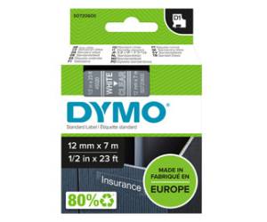 Nastro D1 450200 - 12 mm x 7 mt - bianco-trasparente - Dymo - S0720600 - 5411313450201 - DMwebShop