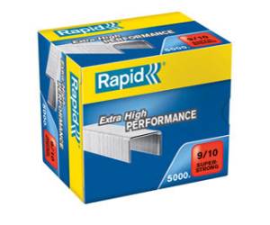 Punti Super Strong alti spessori - 9/10 - acciaio zincato metallo - conf. 5000 pezzi - Rapid - 24871200 - 7313468712006 - DMwebShop