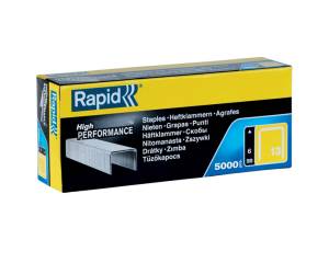 Punti galvanizzati - 13/6 - 6 mm - metallo - conf. 5000 pezzi - Rapid - 11830700 - 7313469013034 - DMwebShop