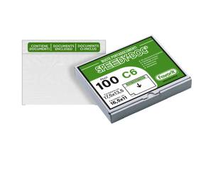 Busta adesiva Speedy Doc con stampa 'contiene documenti' C6 16,5 x 11 cm - 100500100 - 8006779293850 - DMwebShop