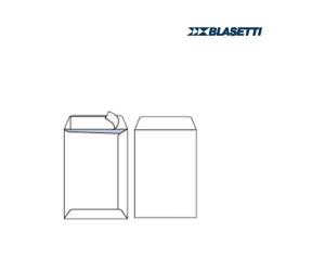 Busta a sacco bianca serie Mailpack - strip adesivo - 30 x 40 cm - 100 gr - conf. 25 pezzi - Blasetti - 539 - 8007758005396 - DMwebShop